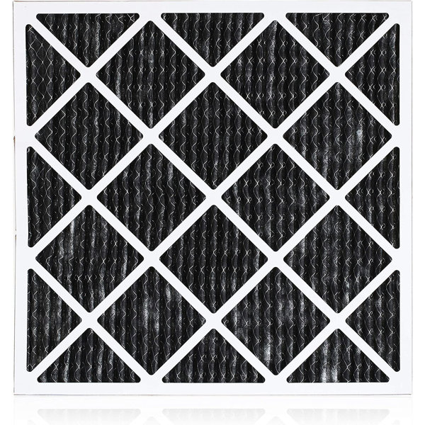 Filterbuy 20x23x1 Air Filter MERV 8 Odor Eliminator, Pleated HVAC AC